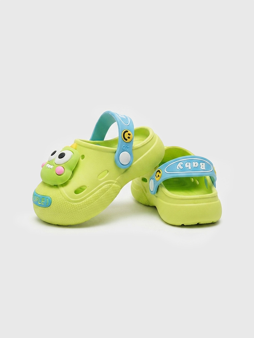 KiddoBounce Dino EVA Clogs Green - Q01